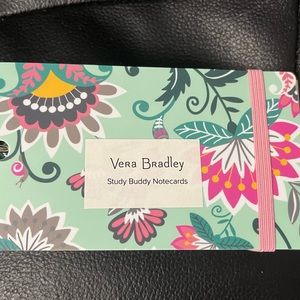 Vera Bradley Study Buddy Index Card (Mint Flowers Pattern)